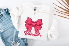 Valentine Vibes Leopard Bow SVG - Pink Cheetah Cut File Product Image 3