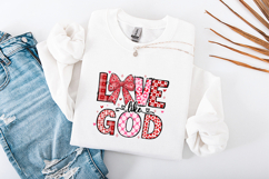 Love Like God SVG Christian Valentine Sublimation PNG Product Image 3