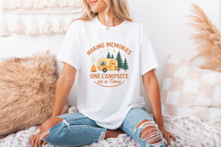 Making Memories One Campsite At A Time png, Camping png, Product Image 2