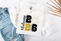 New Year 2026 SVG Shirt Design Product Image 1