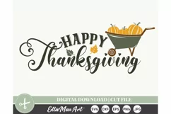 Happy Thanksgiving SVG, Thanksgiving SVG, Autumn SVG, Fall Product Image 2