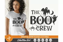 The BOO crew SVG, Halloween SVG, Pumpkin svg, Witch SVG, PNG Product Image 1
