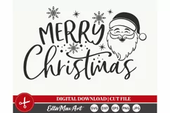Merry Christmas Svg, Christmas SVG, Winter SVG, Santa svg, Product Image 2