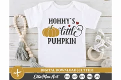 Mommy’s little pumpkin SVG, Fall svg, Autumn SVG, Pumpkin Product Image 1