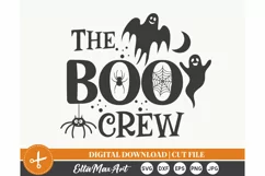 The BOO crew SVG, Halloween SVG, Pumpkin svg, Witch SVG, PNG Product Image 2