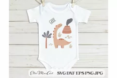 Dino GRRR SVG, Dinosaur Svg, Baby SVG, Dino Svg, Product Image 4