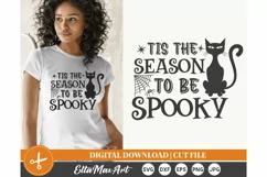 Tis the season to be Spooky SVG, Halloween SVG, Pumpkin svg, Product Image 1