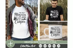 The best memories are made in a Camper SVG, Camping SVG, PNG Product Image 2