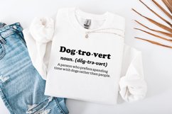 Dogtrovert Definition PNG, Dog Mom png, Dog Quote png, Dog Product Image 4