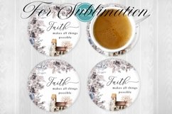 FAITH QUOTE COFFEE MUG DESIGN, 11OZ 12OZ 15OZ MUG WRAPS Product Image 4