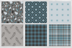 16 Glacier Seamless Patterns Product Image 4