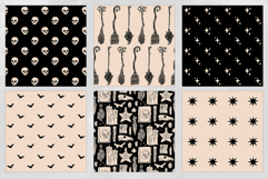 16 Onyx &amp; Ivory Halloween Seamless Patterns Product Image 4