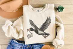 Valentine Duck Digital Download, Sublimation Design, Cute Product Image 4