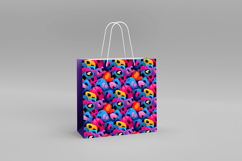 Rainbow Cheetah Seamless Patterns, Digital Paper PNG Product Image 4