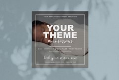 Photography Mini Session Editable PSD Templates - Set of 4 Product Image 4