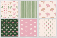 Rose Coquette Seamless Patterns - 16 JPEG Patterns Product Image 4