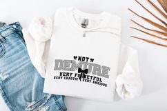 Not Demure Very Forgetful Very Chaotic Very Anxious Product Image 2