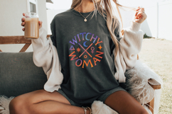 Witchy Woman PNG, Feminine Occult PNG, Mystical Celestial Product Image 2