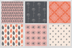 16 Coal &amp; Clay Seamless Patterns Product Image 4