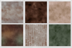 Earthy Watercolor Seamless Textures Product Image 4