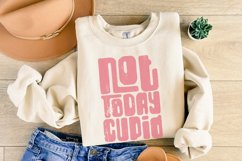 Not Today Cupid Png, Funny Valentine png, Groovy Valentines Product Image 4