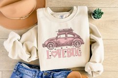 Groovy Valentines PNG, Sublimation Design, Retro Lovebug Product Image 4