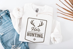 He’s Hunting. Antlers Art PNG, Hunting, Hunting PNG, Deer Product Image 3
