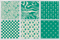 16 Ivory &amp; Jade Seamless Patterns Product Image 4