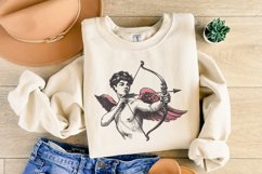 Cupid Love Archer, Valentine’s Day Shirt Design, Trendy Product Image 4