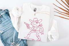 Hold On Partner Im Overstimulated PNG, Funny Frog Meme PNG, Product Image 3