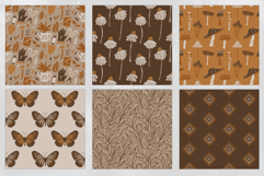 16 Terracotta Garden Seamless Patterns Product Image 4