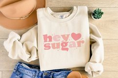 Hey Sugar png, Funny Valentine PNG, Sublimation File, Retro Product Image 4