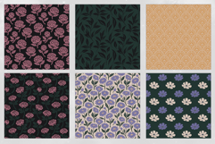 Twilight Garden Seamless Pattern Set Product Image 2