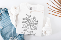 Trendy PNG Sublimation, Sarcastic Meme Shirt, Cute Goose Product Image 3