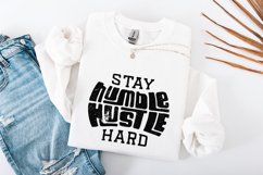 Stay Humble Hustle Hard PNG, Digital Download, Product Image 4
