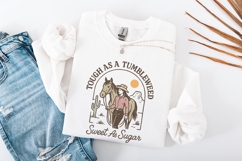 Tough As A Tumbleweed Sweet As Sugar PNG, Western Cowgirl Product Image 3