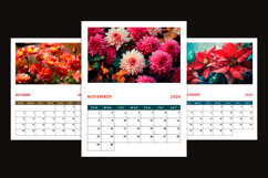 2026 Floral Monthly Printable Photo Calendar PDF Files Product Image 5