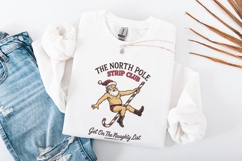 The North Pole Strip Club PNG, Get On The Naughty List Product Image 2