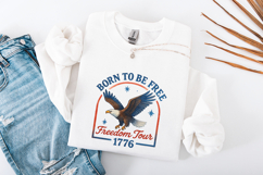 Retro 4th Of July PNG , Independence Day Sublimation Product Image 2