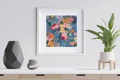 Watercolor Bouquets Digital Papers - Seamless Patterns Product Image 3