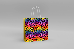 Rainbow Animal Seamless Patterns, Digital Paper PNG Product Image 4
