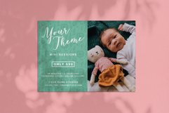 Photography Mini Session Editable PSD Templates - Set of 4 Product Image 4