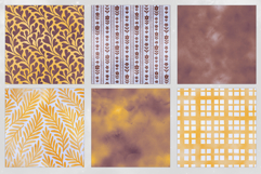 16 Summer Watercolor Seamless Patterns Product Image 4