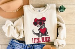 I Steal Hearts PNG, Valentines Day PNG, Sublimation Design, Product Image 4