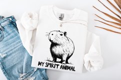 Capybara Spirit Animal PNG, Capybara Lover, Capybara Gift, Product Image 4