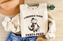 Consider Your Pants Peed PNG, Funny Cat T-Shirt Design Product Image 4