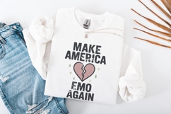 Make America Emo Again PNG, Broken Heart Digital Download, Product Image 2