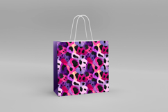 Colorful Leopard Seamless Patterns, Digital Paper PNG Product Image 4
