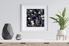 Moonlit Florals Digital Papers - Seamless Patterns Product Image 5