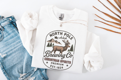 North Pole Brewing Co Christmas Spirits PNG, Reindeer Beer Product Image 4